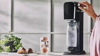 Máquina de água com gás