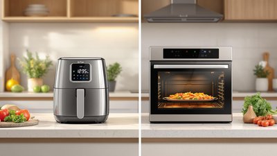 Fritadeira Air Fryer vs Forno Elétrico