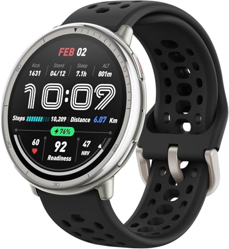 Active 2 Smart Watch 44mm, GPS Maps with Direction, Fitness Tracker, 10 Day Battery, 160+ Sport Modes, Water Resistant, for Android & IOS (Black Silicone)