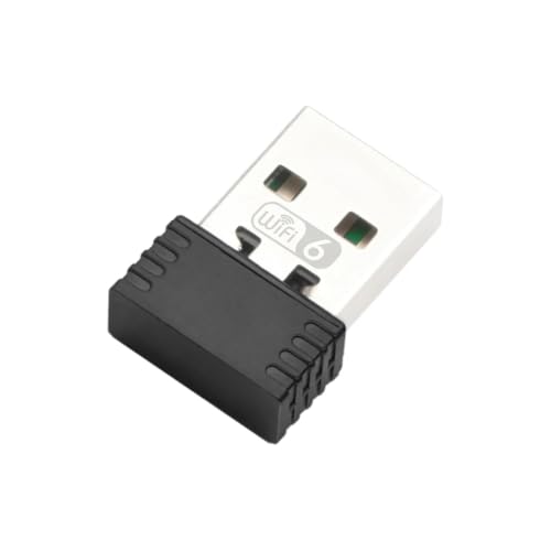 Adaptador USB WiFi para PC de mesa e laptop com Windows 7, 10 e 11, receptor de rede sem fio WiFi 6 de 950 Mbps e 2,4 GHz, placa de rede Wi-Fi mini USB 802.11