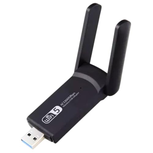 Adaptador Usb Wifi Wireless Dual Band Ac1200 5ghz e 2.4ghz 1200mbps Duas Antena