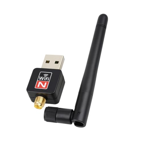 Adaptador Wi-Fi USB 1200Mbps – Antena Wireless Dual Band 2.4G/5G com Alto Alcance, Conexão Estável, Plug & Play, Ideal para PC e Notebook