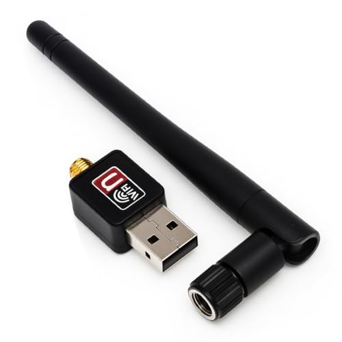 Adaptador Wireless USB Andarix, Antena WiFi 1800Mbps, Dual Band 2.4GHz, Compatível com Windows, MAC, Linux, para Computador e Notebook