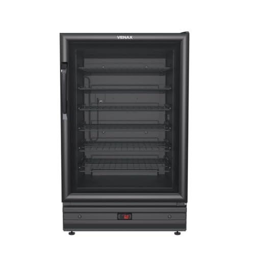 ADEGA 175 PARA 48 GARRAFAS PRETO FOSCO 127 v - 1