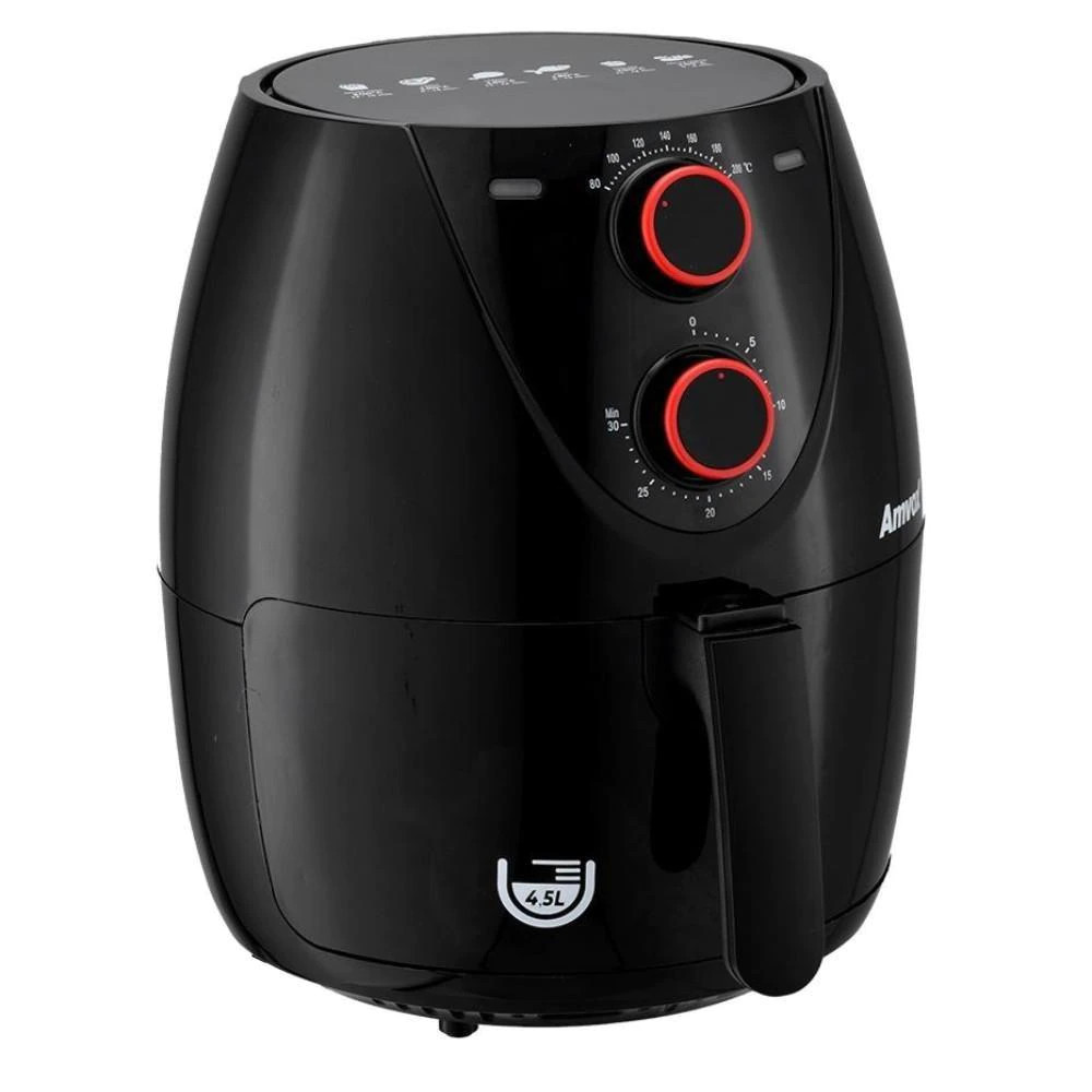 Fritadeira Elétrica Sem Óleo Amvox Air Fryer 1205 4,5L - 110V - 7