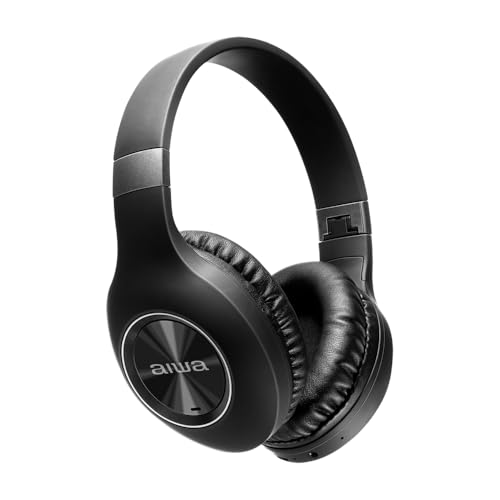 Aiwa Fone de Ouvido Headphone Bluetooth, ANC - Cancelamento de ruído, dobrável - AWS-HP-02-B - 1