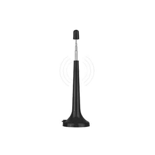 Antena de Digital Portátil, 36 Cm de Altura Ajustável, 5Metros de Cabo, Imã, Conector Padrão Para Antenas - 1