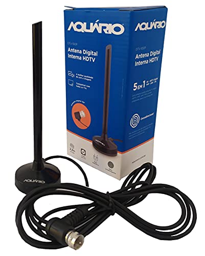 Antena digital interna para tv aquário dtv-100p - 1