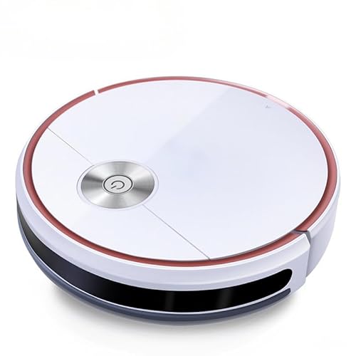 Aspirador de Pó Robô 3 em 1, Robo Aspirador e Passa Pano, Carregamento AutomáTico, App Inteligente Selecione a Rede WIFI de 2,4 GHz (Prata)