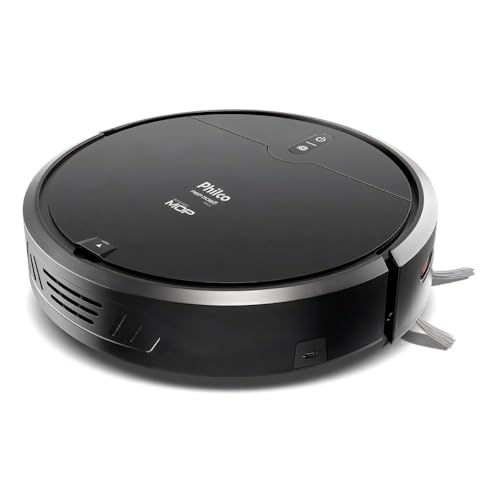 Aspirador Robô Philco 3 em 1 Com MOP PAS23 Preto Bivolt - 1