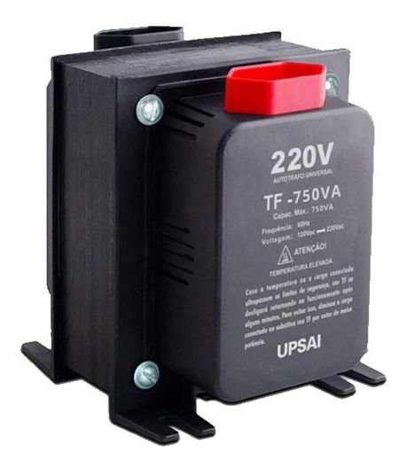 Auto Transformador de Voltagem Upsai 750VA Modelo 51000075 - 1
