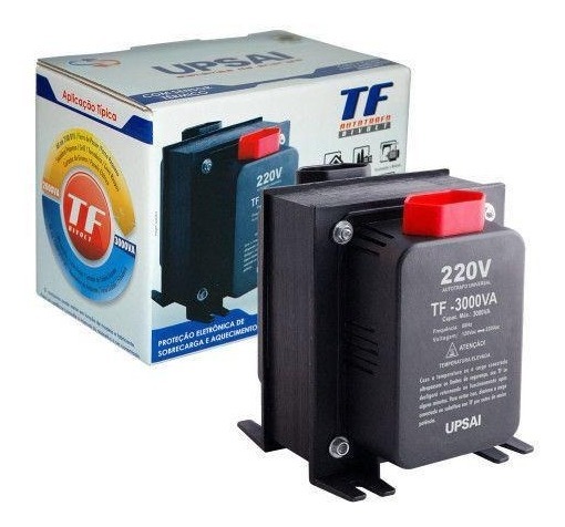 Auto Transformador de Voltagem Upsai 51000300 3000VA - 2