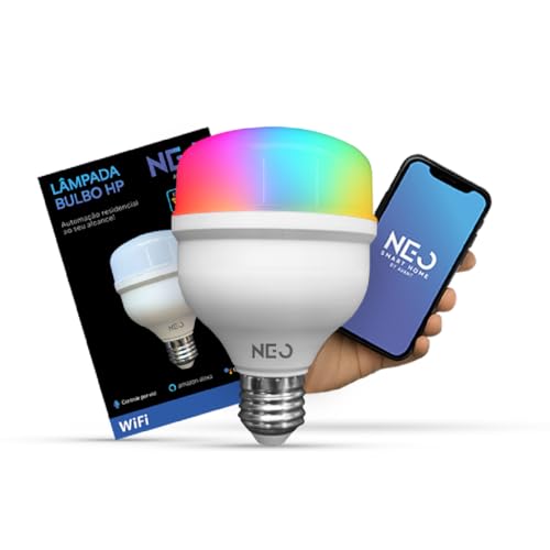 Avant Neo Lâmpada Smart Bulbo HP 30w Wi-Fi RGB, Dimerizável E27 Bivolt, Compatível com Alexa Google Home Tuya - 1