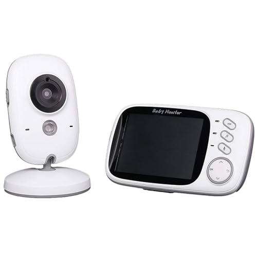 Babá Eletrônica com Câmera Sem Fio Áudio VOX Visão Noturna Monitor de Bebê Temperatura Sem Wifi Bivolt Alcance 260m - Tela 4.3" Vb603 - 1