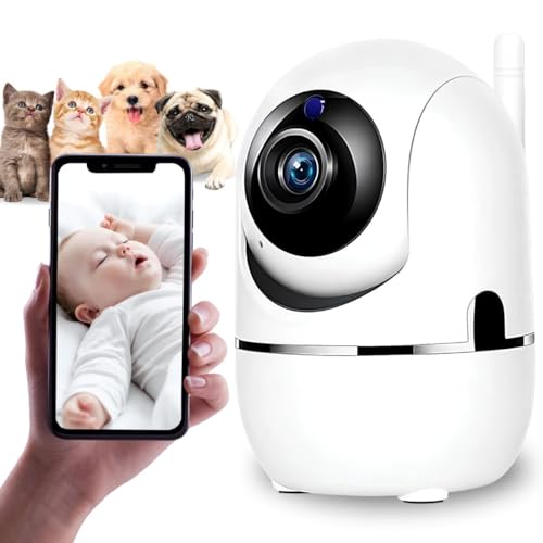 Babá Eletrônica Wifi Câmera Sem Fio Visão Noturna Microfone - 1