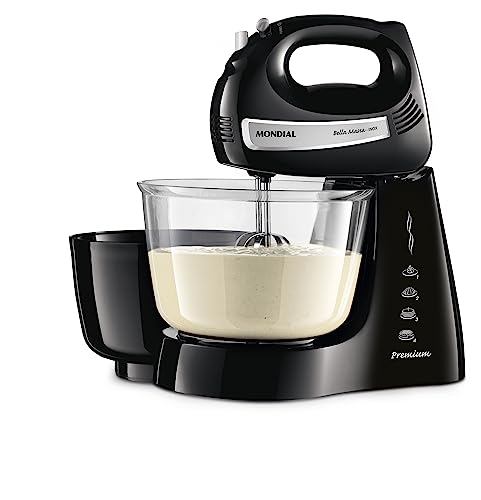Batedeira Bella Massa, Mondial, Preto/Inox, 500W, 220V - B-23 NP - 1