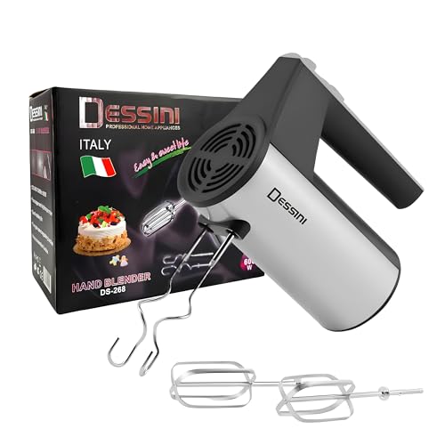 Batedeira Planetária 600w Dessini 110v Preto Inox Potente - 1