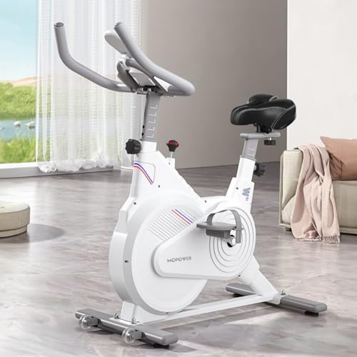 Bicicleta ergométrica com monitor LCDD Z-006 (Branco) - 1