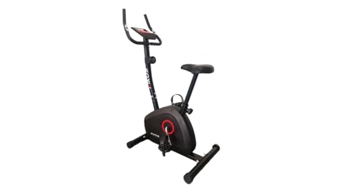 Bicicleta Ergométrica Kikos KV3.0 Magnética; Silenciosa, Display LCD com funções: Tempo, Velocidade, Distância, Calorias e Odômetro; Monitoramento cardiaco - Hand grip; ideal para treinos em casa. - 1