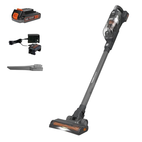 BLACK+DECKER Aspirador de Pó Vertical, Powerseries 2 em 1, com Sistema Autosense, Modelo BHFEA18D1, Bivolt
