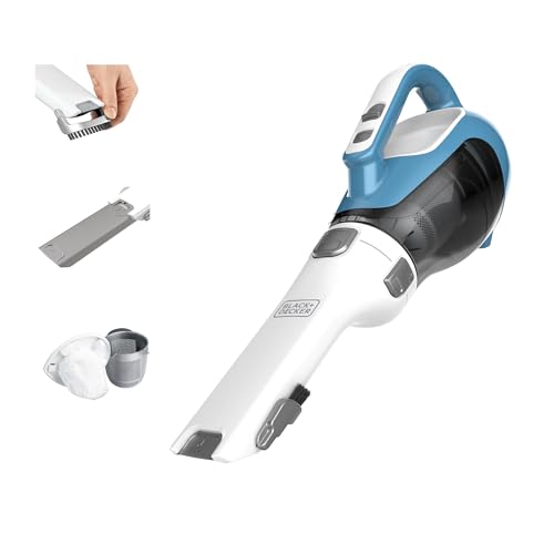 BLACK+DECKER Aspirador portátil sem fio Dustbuster AdvancedClean, compacto para casa e carro com ferramenta de fenda (CHV1410L)