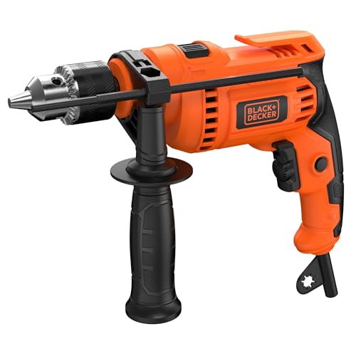 BLACK+DECKER Furadeira de Impacto 13mm, Potência 650W, com Acessórios, BED713650, 110V - 1