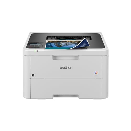 Brother Impressora digital colorida compacta sem fio HL-L3220CDW com saída de qualidade a laser, impressão duplex e de dispositivo móvel | Inclui teste de assinatura de atualização de 4 meses¹, pronto - 1
