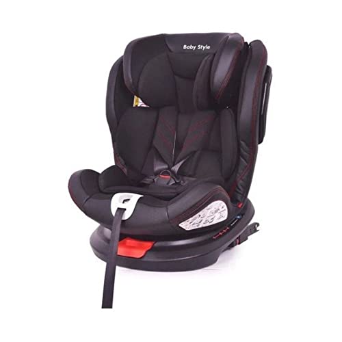 Cadeira Bebê Auto 0 a 36kg Isofix rotação 360º Baby Style Preto - 1