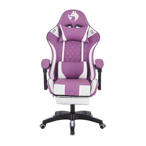 Cadeira Gamer Fox Racer Luna com Apoio de Pés UT-B200 Lilás - 1
