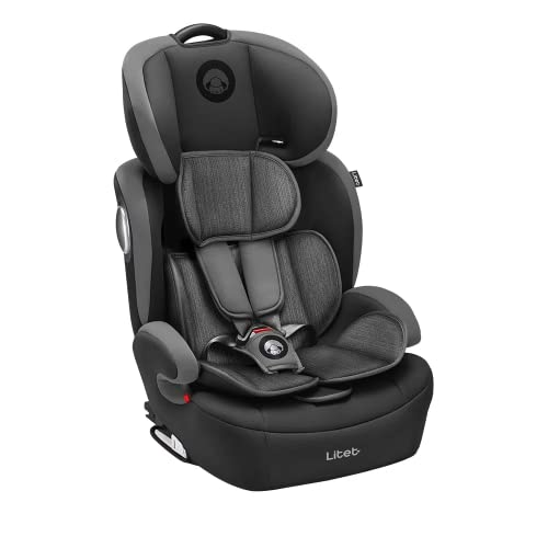Cadeira Para Auto 9-36 Kg Isofix Litet Safemax Fix 2.0 Cinza - BB460 - 1