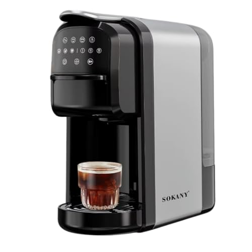 Cafeteira Elétrica 700W Inox Multifuncional Café Expresso 3 em 1 (110V) - 1