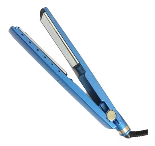 Chapinha de Cabelo Profissional Nano Titanium Azul, Placas de Titânio, 450 Graus, Rotação 360°, 2m de Cabo - 1