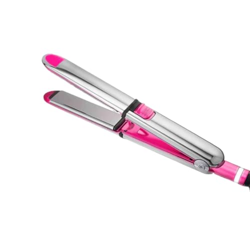 Chapinha Titanium 2 em 1 Profissional Prancha Alisadora de Cabelo Modelador e Ondulador até 465°F (Rosa) - 1