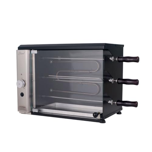 Churrasqueira Elétrica de Bancada para 3 Espetos Stand 220V Titan - 1