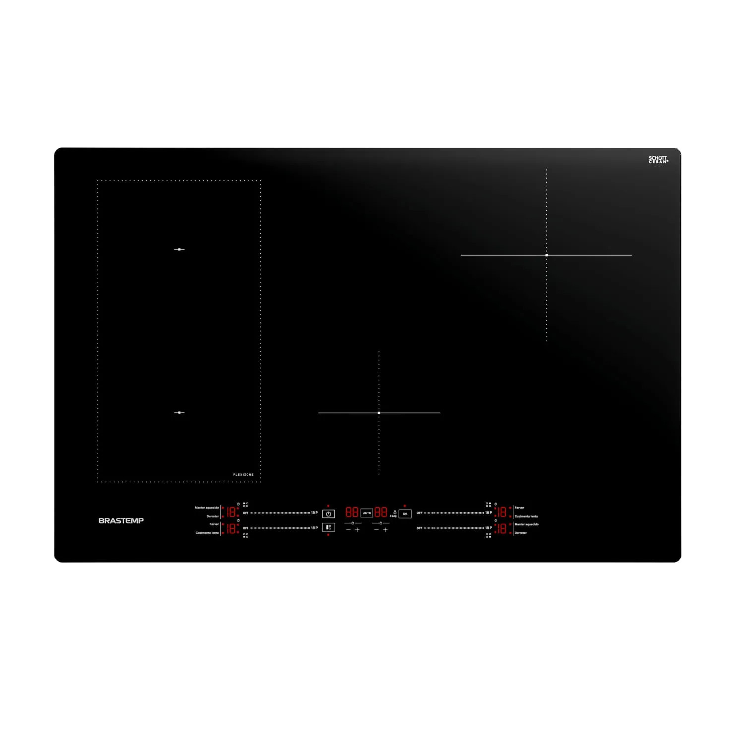 Cooktop 4 Bocas De Indução Brastemp BDJ77BE - 4