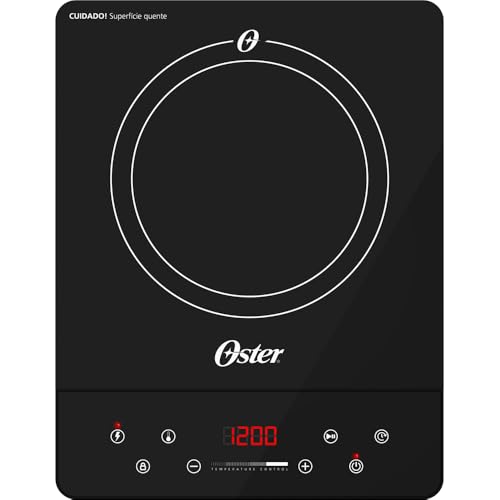 Cooktop de Indução 1 Boca Oster Touch Screen Portátil - 127V - 1