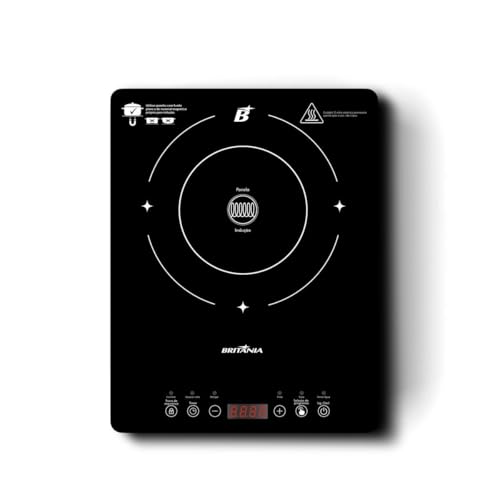 Cooktop de Indução Philco BCT10A Diferentes Níveis de Potência e Temperaturas 127V - 1