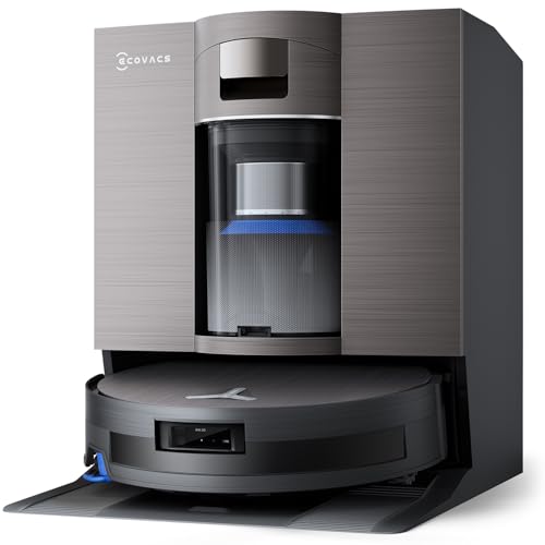 ECOVACS Aspirador e esfregão robô OmniCyclone DEEBOT X11, carregamento PowerBoost, esfregão automático instantâneo OZMO Roller 2.0, sucção de jato de 19.500Pa, estação OmniCyclone sem bolsa, navegação