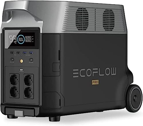 EF ECOFLOW Delta Pro Portable Power Station 3600 Wh, 220V, Solar Generator LiFePO4 Battery, Expandable Power Supply up to 25 kWh, Power Storage for Home, Power Outage - 1