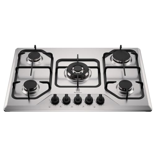Electrolux Cooktop 5 Bocas a Gás Electrolux Inox Experience Multi Chama e Grade Ferro Fundido (KE5XC) Bivolt - 1