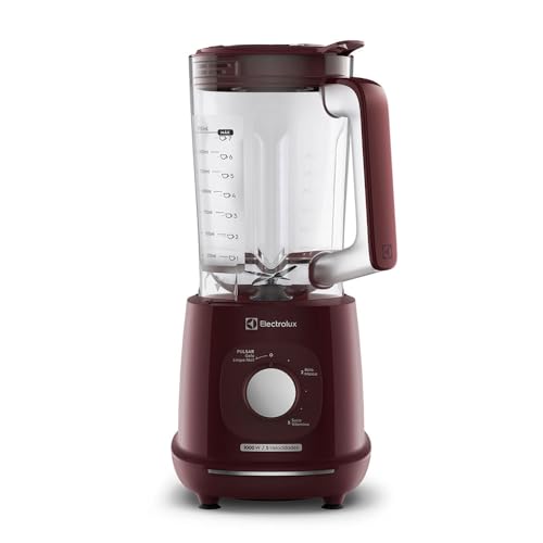 Electrolux Liquidificador Electrolux 1000W 2.7L Efficient TriForce 5 Velocidades Vermelho (EBL1010) 220V - 1