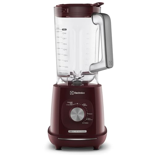 Electrolux Liquidificador Electrolux 1500W 3.2L Efficient Tri Force 15 Velocidades Vermelho (EBL1510) 220V - 1
