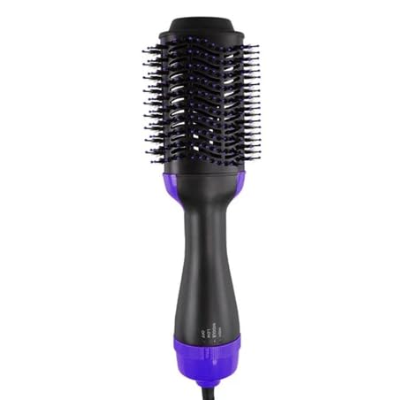 Escova Secadora 110V Alisador Elétrica Quente Cabelo Com 3 Em1 Hair Styler - 1