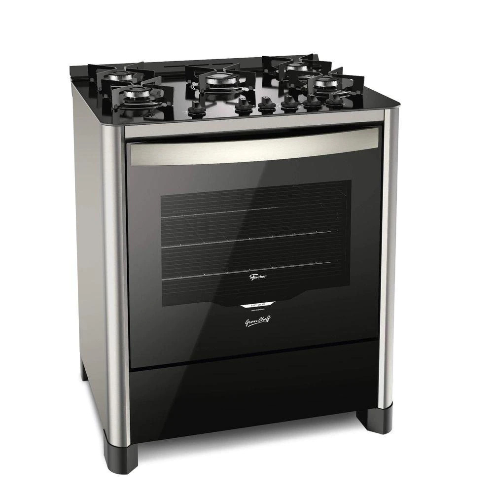 Fogão de Piso Fischer Gran Cheff 5 Queimadores Bivolt - 1
