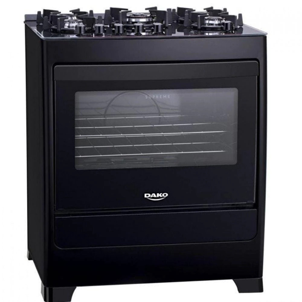 Fogão Dako 5 Bocas Supreme Glass