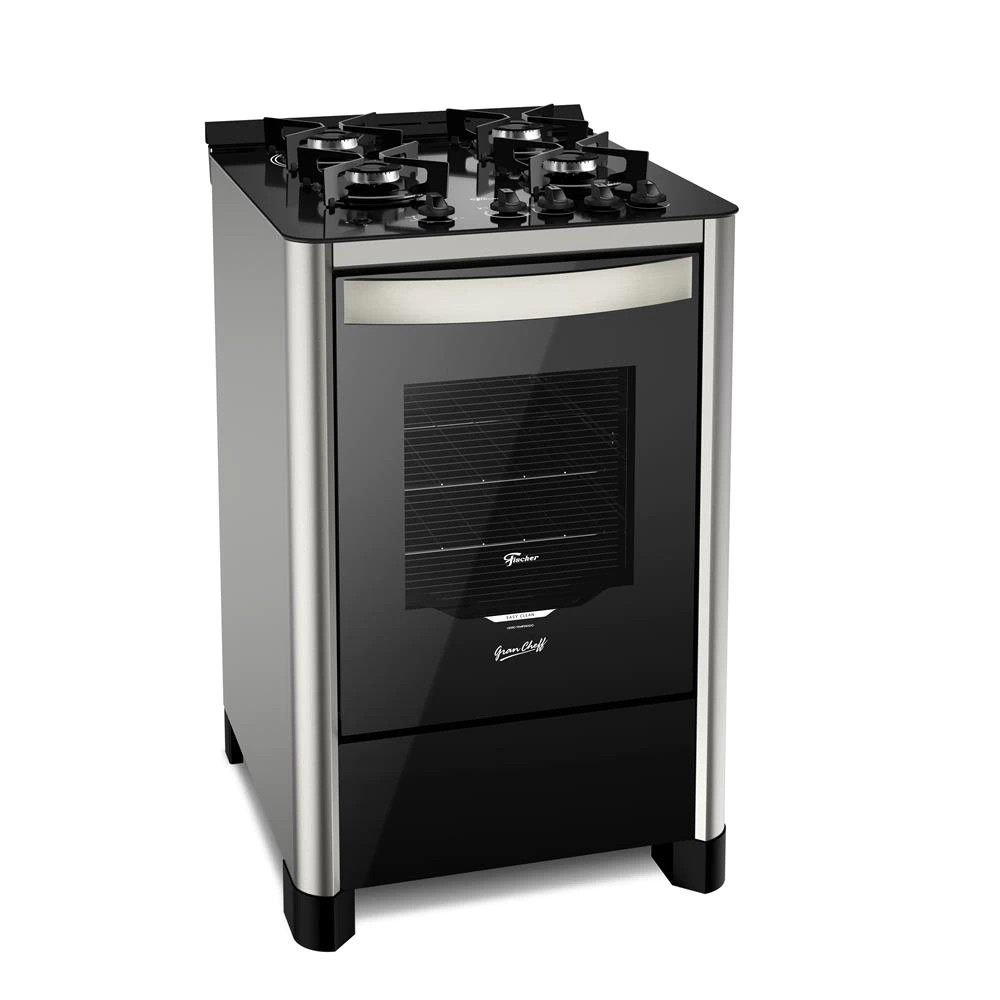 Fogão De Piso 4 Bocas Fischer Gran Cheff Bivolt - 7