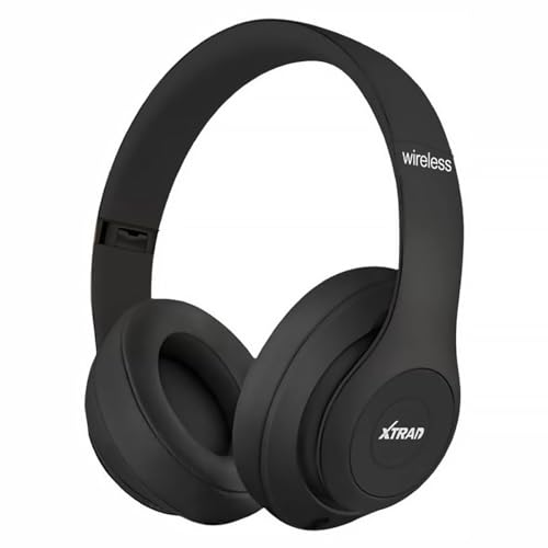 Fone De Ouvido Bluetooth 5.0 Bateria Longa Duração Sem Fio Headphone Extra Bass Dobravel Para Treino, Academia, Trabalho (Preto) - 1