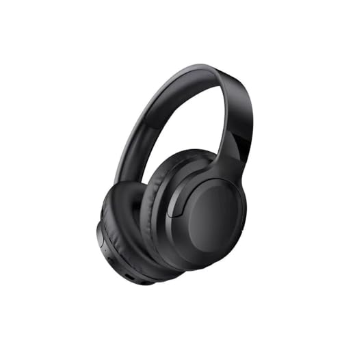 Fone De Ouvido Bluetooth 5.3 Headphone Sem Fio Fone Corrida Academia Com Cancelamento de Ruído On-ear Dobrável Qualidade PREMIUM (Preto) - 1