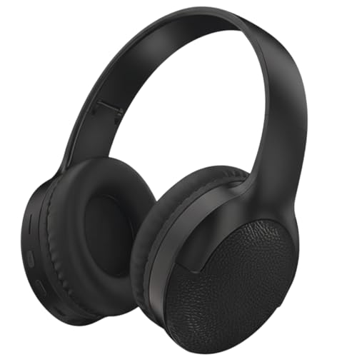 Fone de Ouvido Bluetooth 5.3 On-ear. Cancelamento de Ruído e Regulavel para Corridas e Academia, Headphone Sem Fio com Microfone Integrado Confortavel e Dobravel Compativel com Android e IOS. (Preto) - 1
