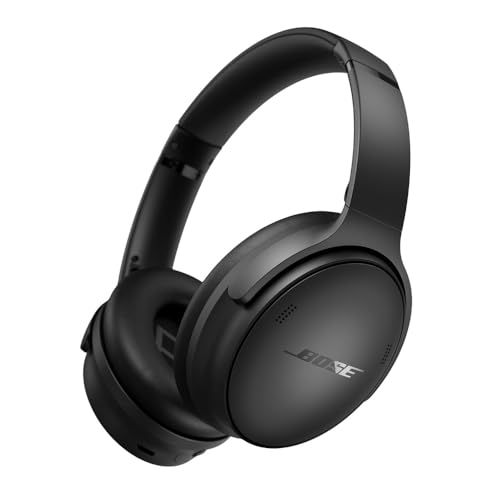 Fone Headphone Bose QuietComfort *Nova versão* com cancelamento de ruído Bluetooth, IPX4 resistente a suor e respingos (evolução do modelo Bose Quietcomfort 45) (Preto) - 1